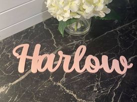 Thin  Name Decor