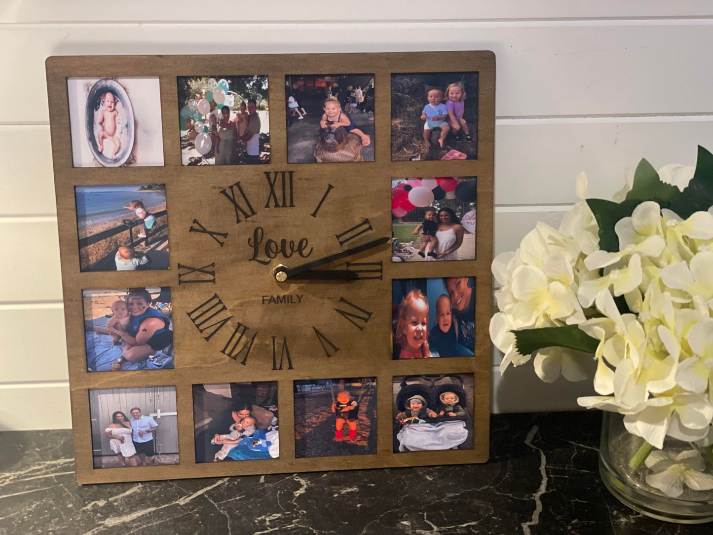 Family Personalised Clock