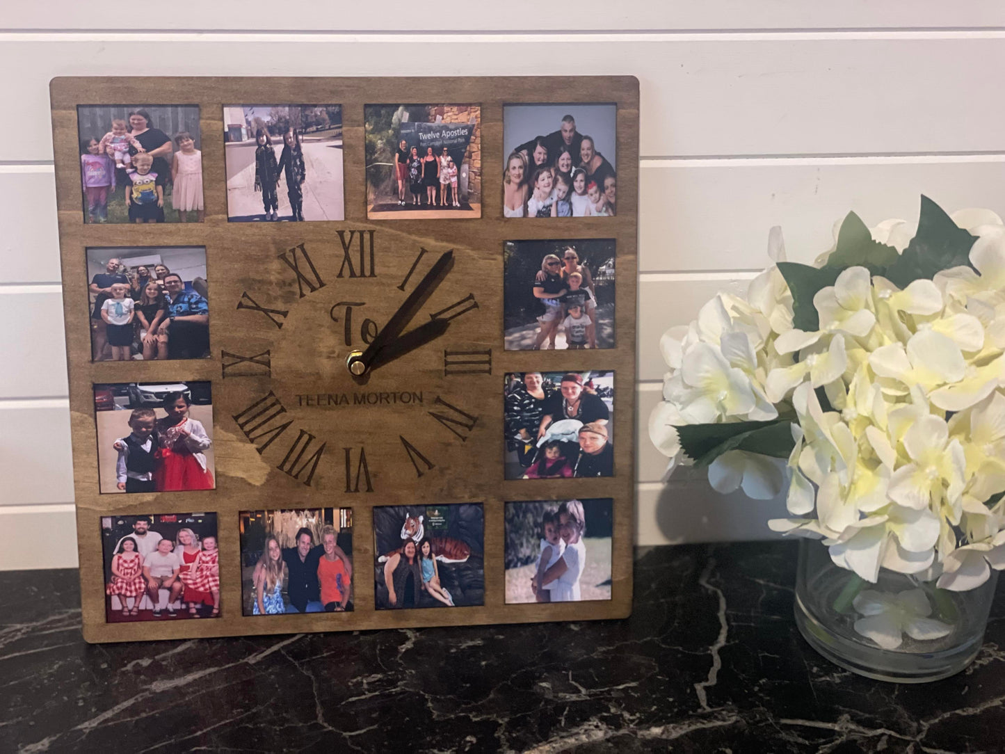 Family Personalised Clock