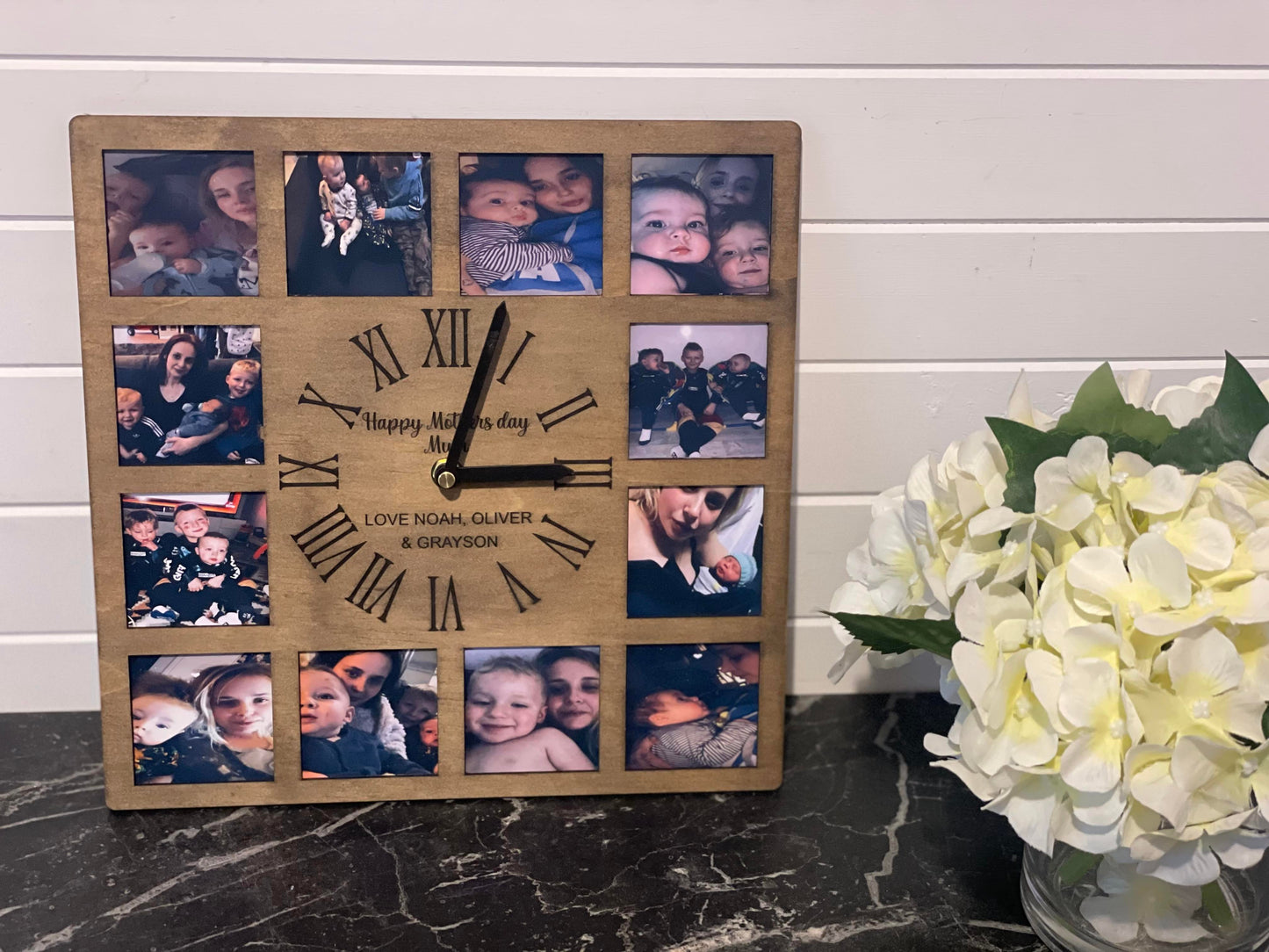 Family Personalised Clock