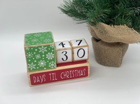 Christmas Countdown Blocks