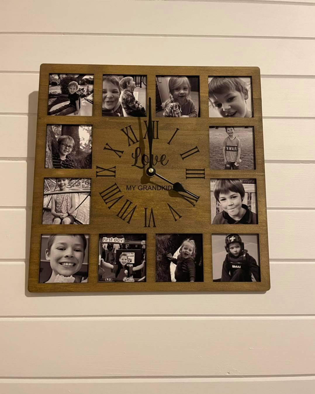 Family Personalised Clock